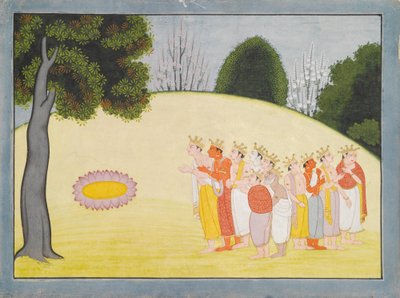 The Gods Invoke Devi by Unbekannt Unbekannt